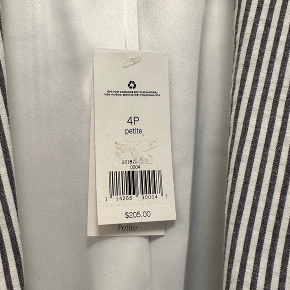 Banana Republic PETITE Striped Blazer - Picture 2 of 3